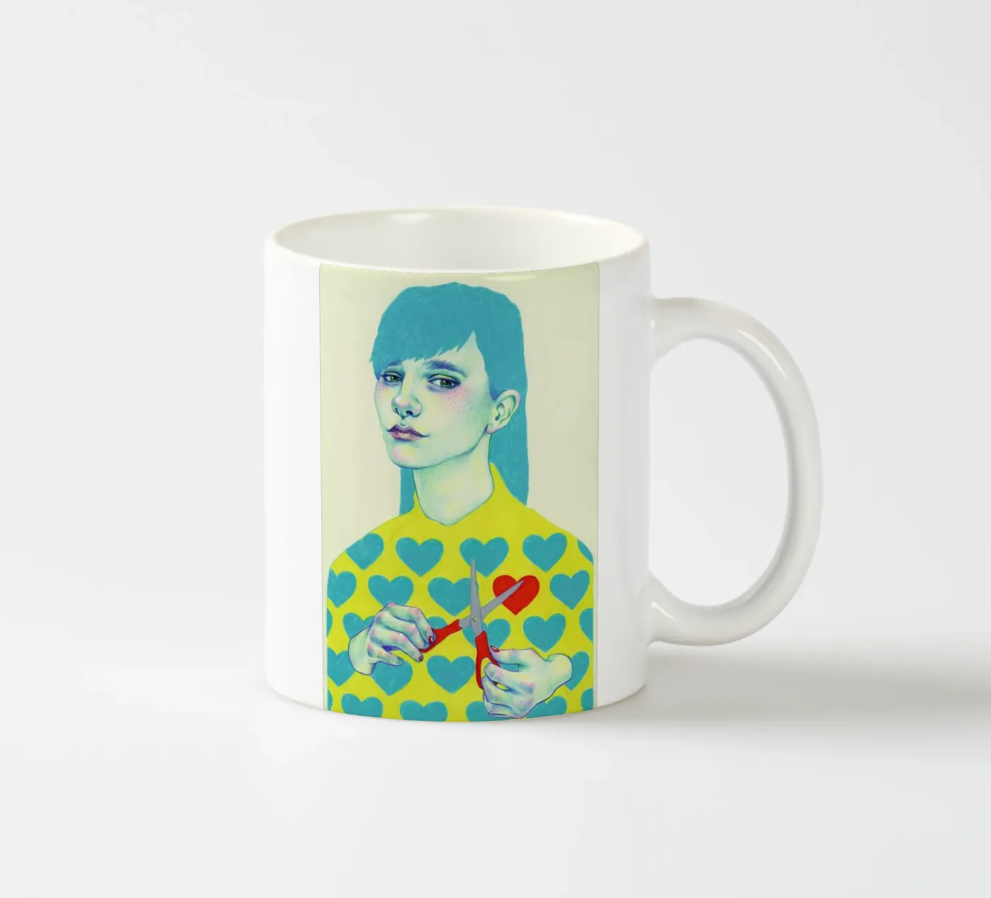 Create ceramic mug by Natalie Foss