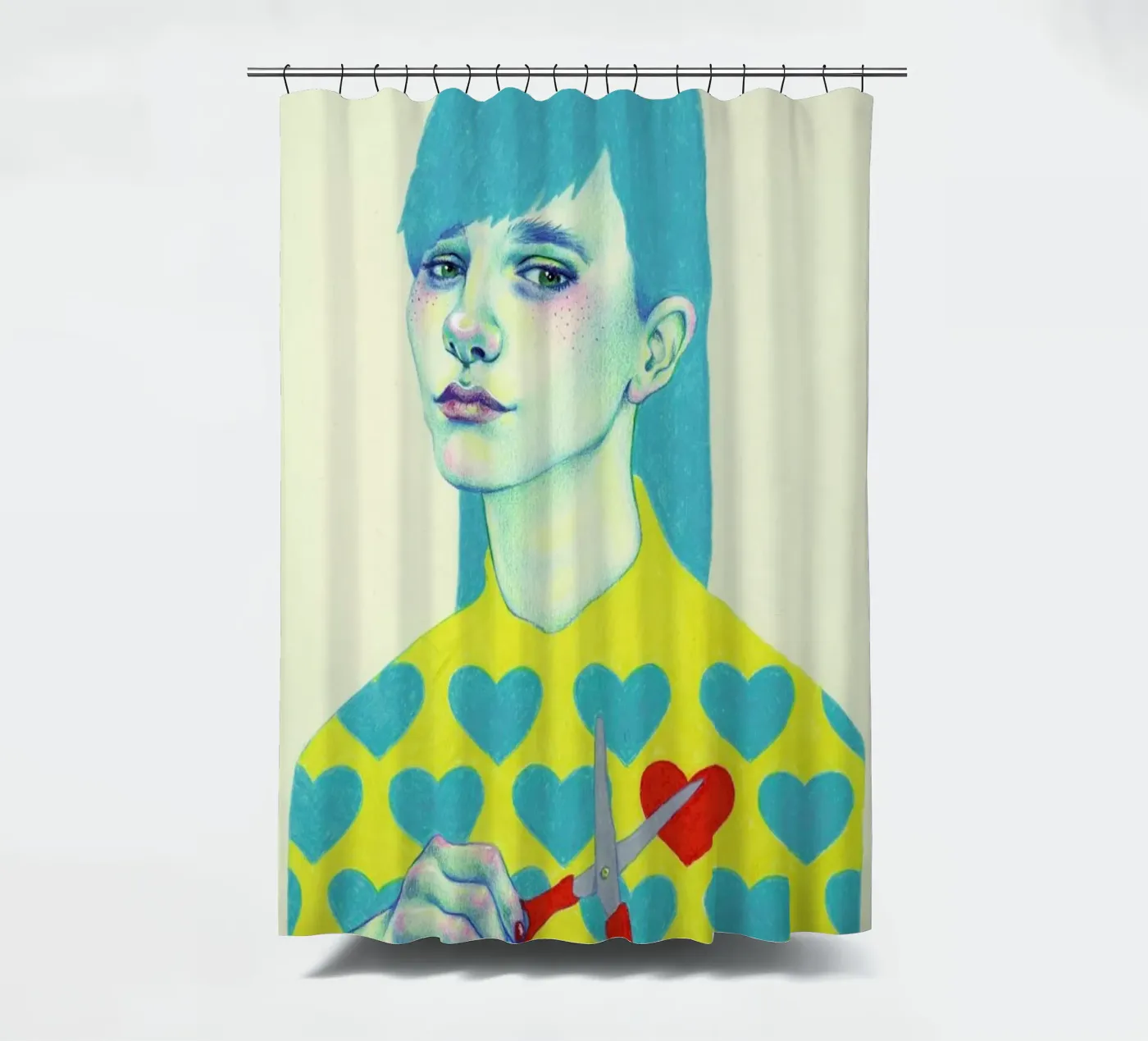 Create Duschvorhang von Natalie Foss