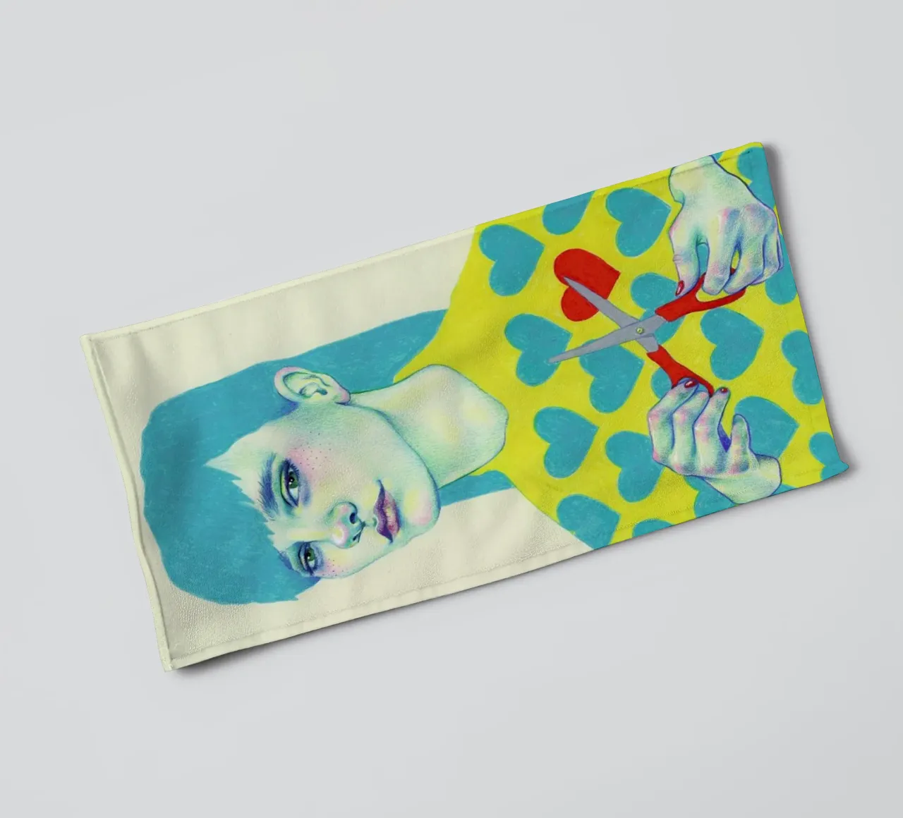 Create asciugamano da bagno da Natalie Foss