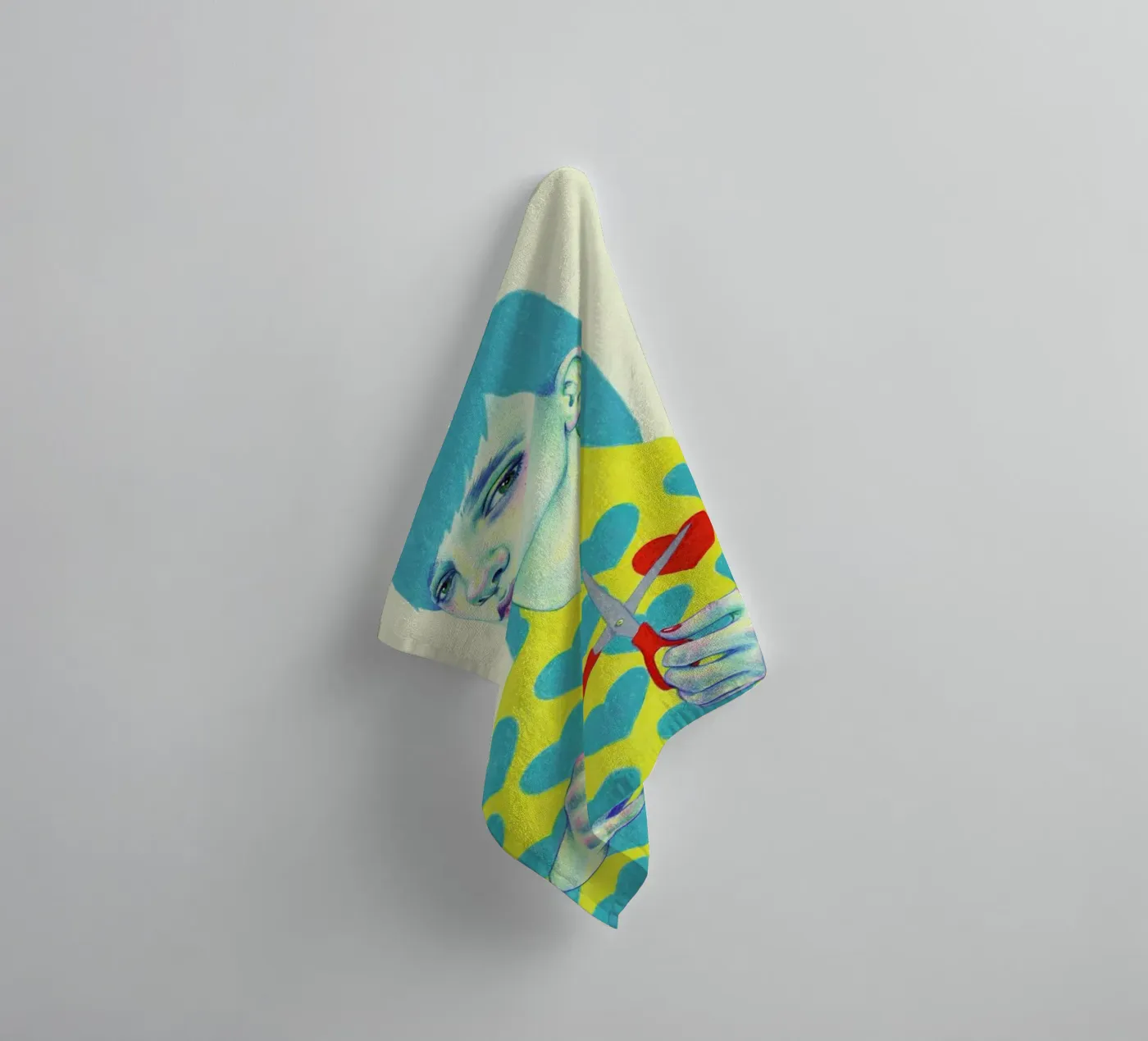 Create badhanddoek van Natalie Foss