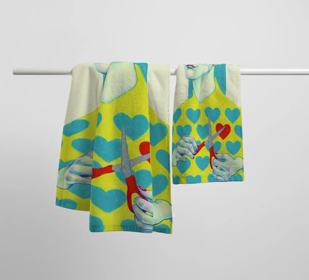 Create asciugamano da bagno da Natalie Foss