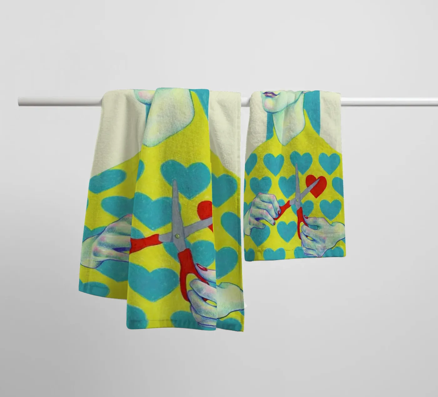 Create badhanddoek van Natalie Foss