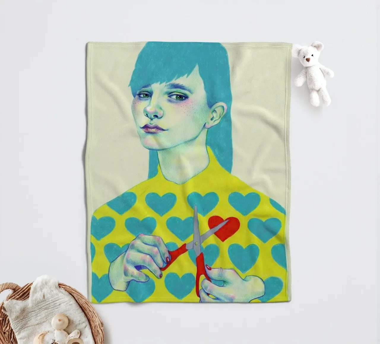 Create coperta in pile da Natalie Foss