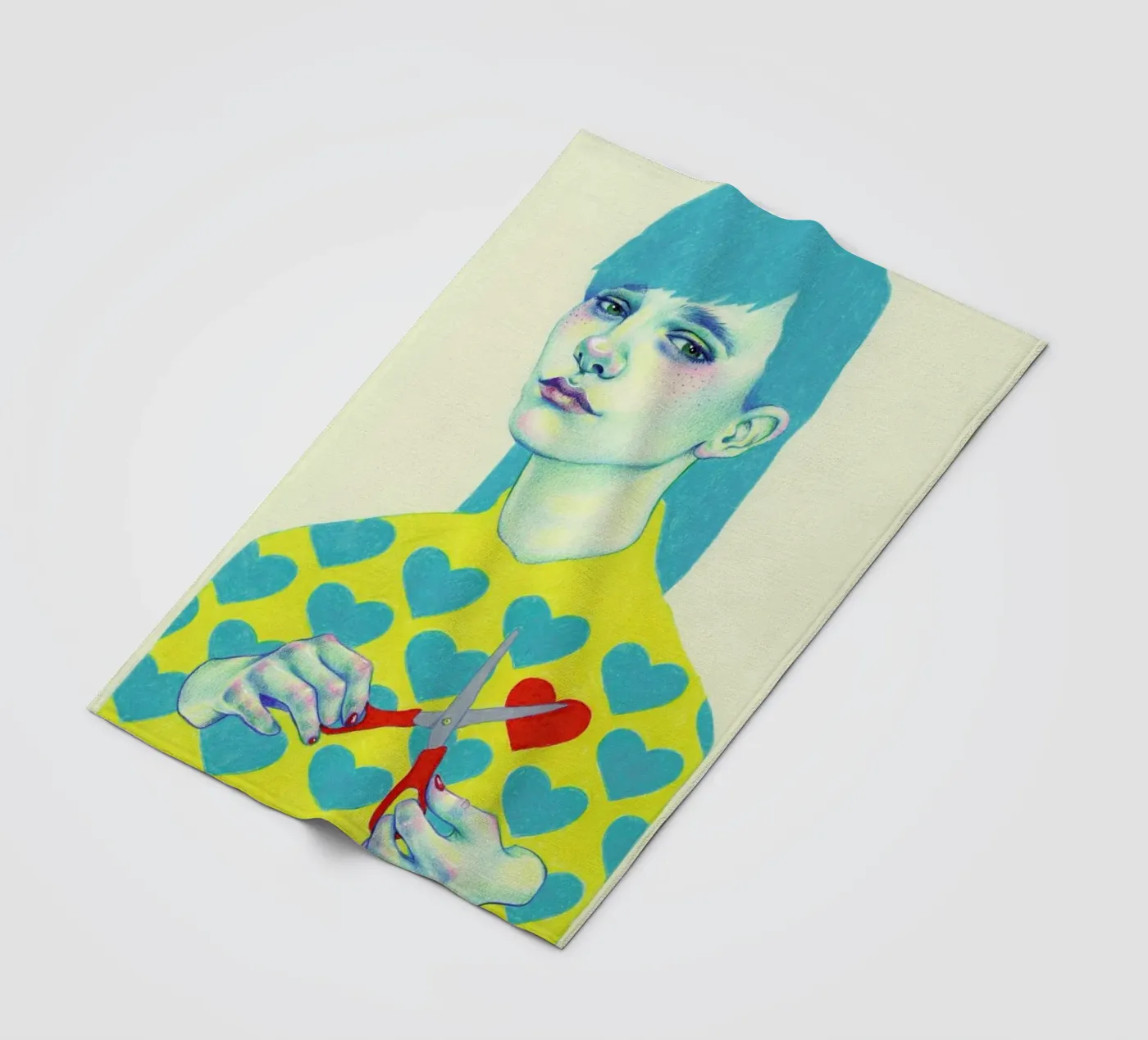 Create Fleecedecke von Natalie Foss