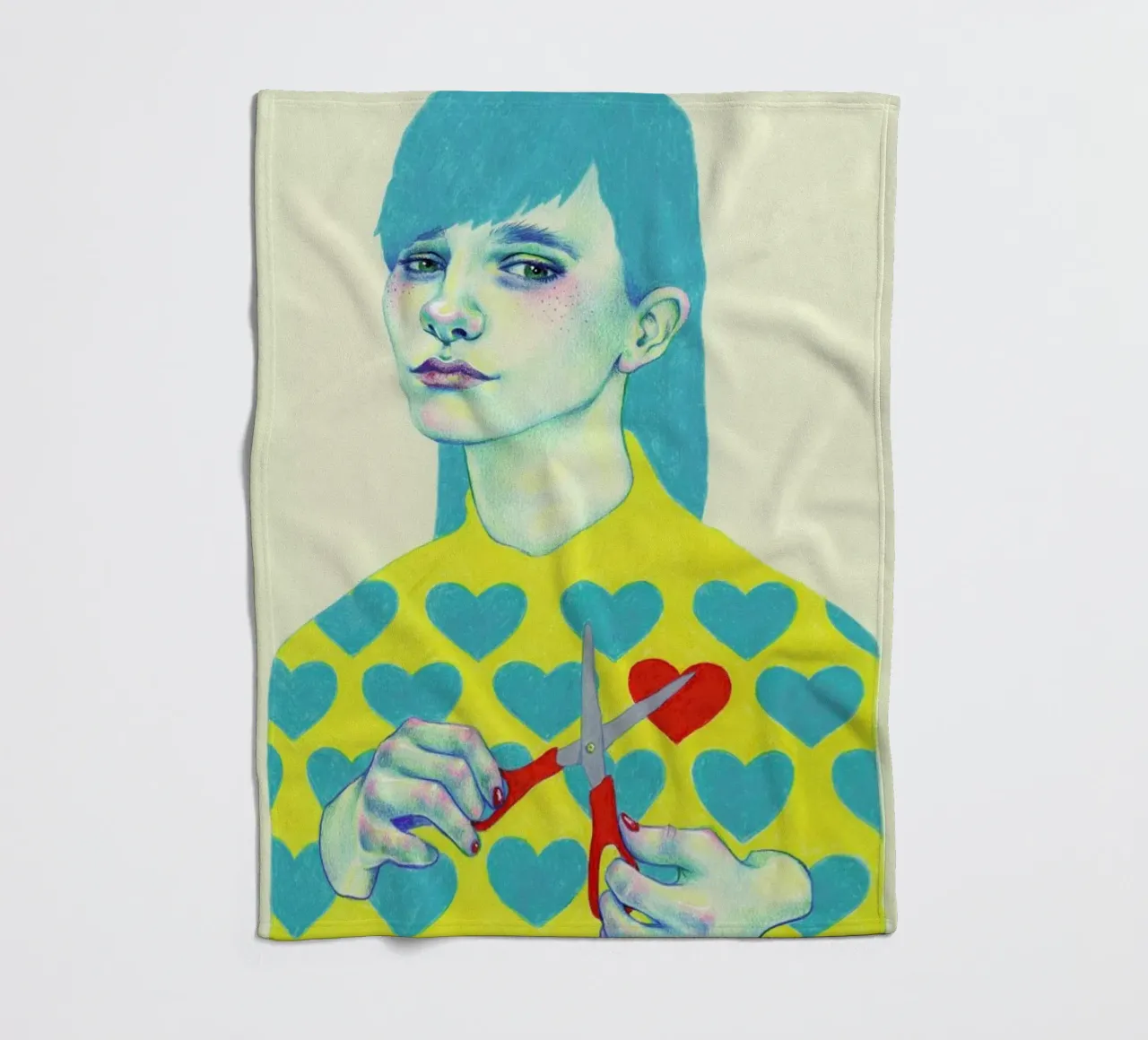 Create coperta in pile da Natalie Foss