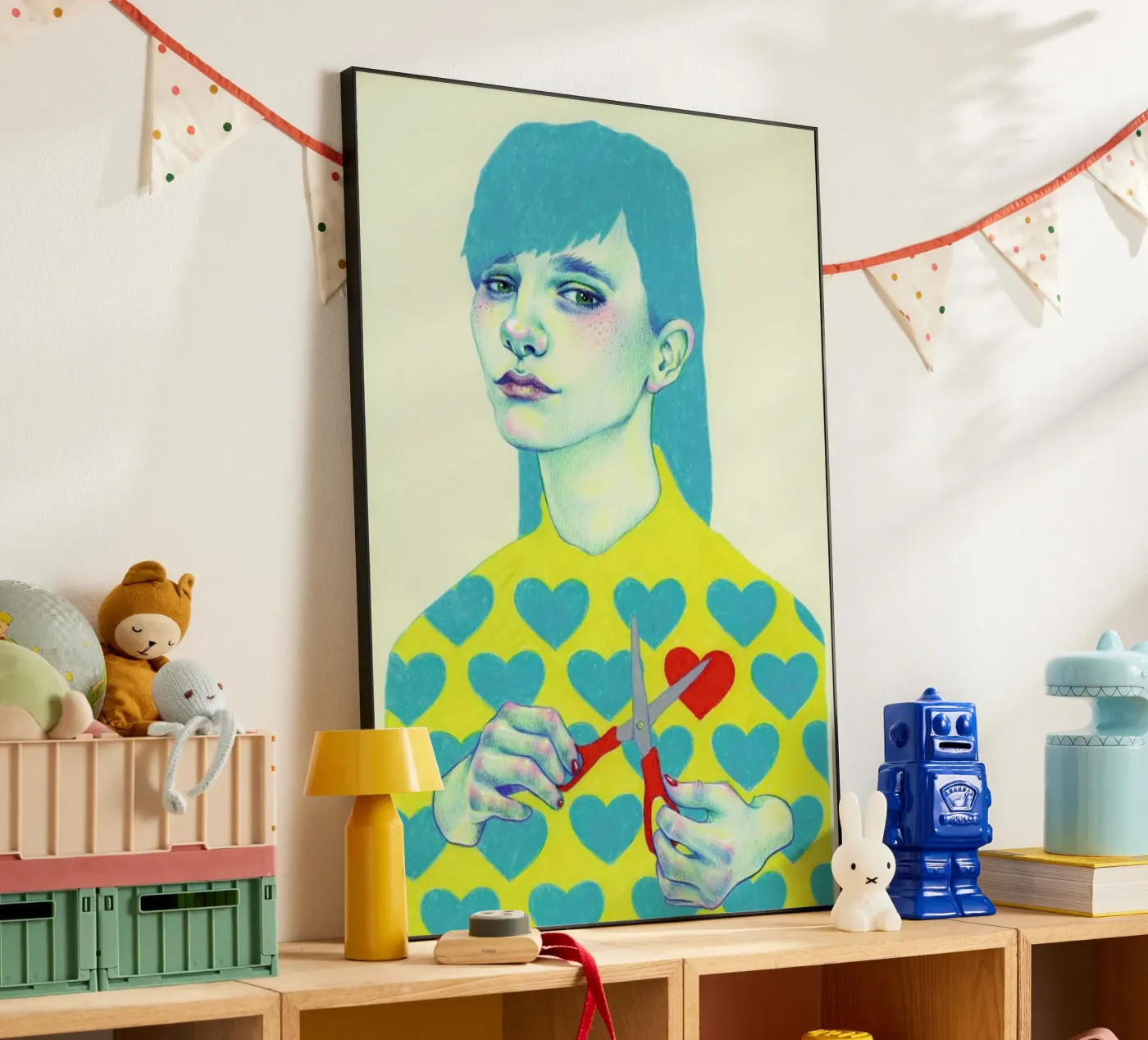 Create aluminium-dibond van Natalie Foss