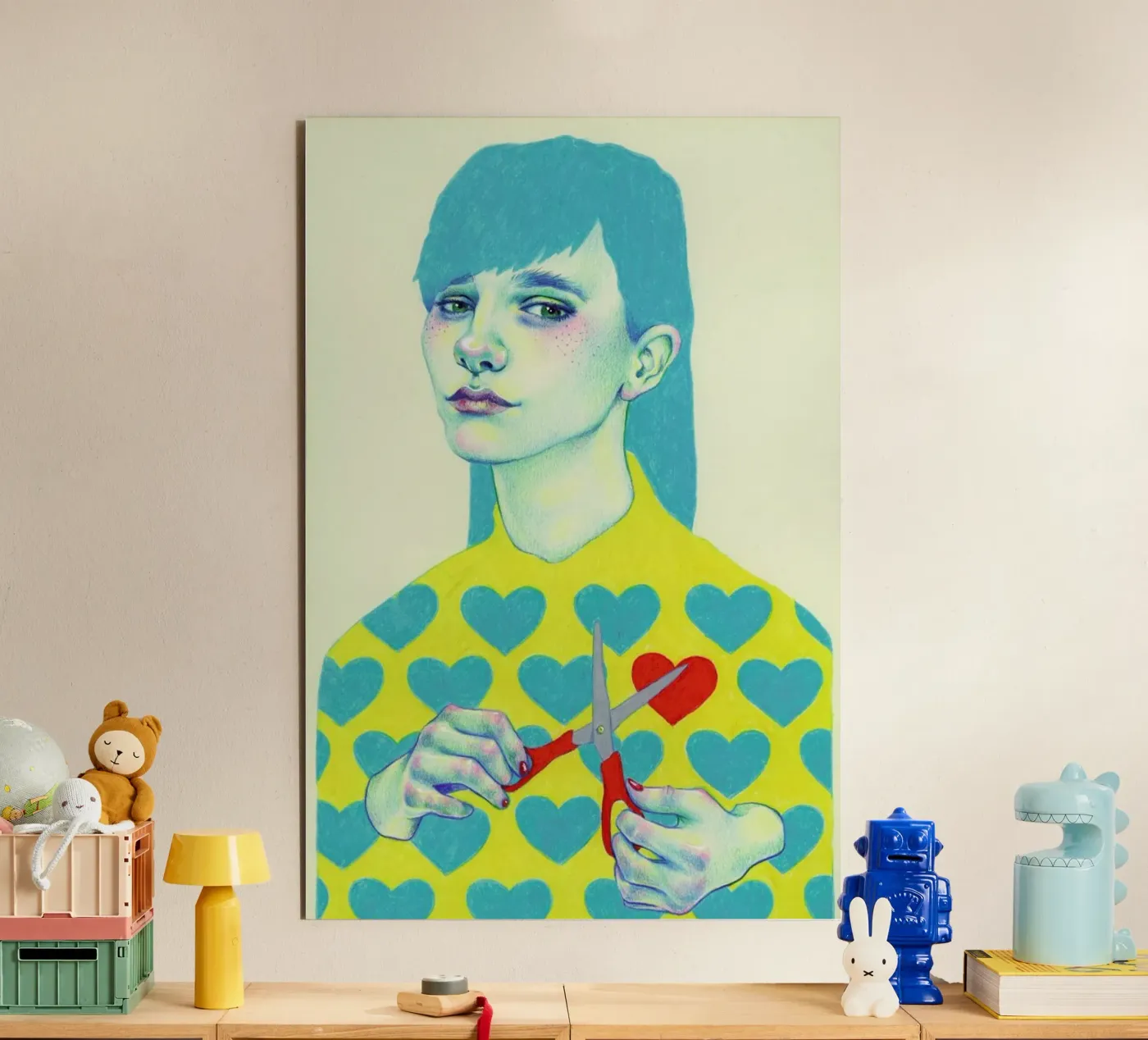 Create aluminium-dibond van Natalie Foss