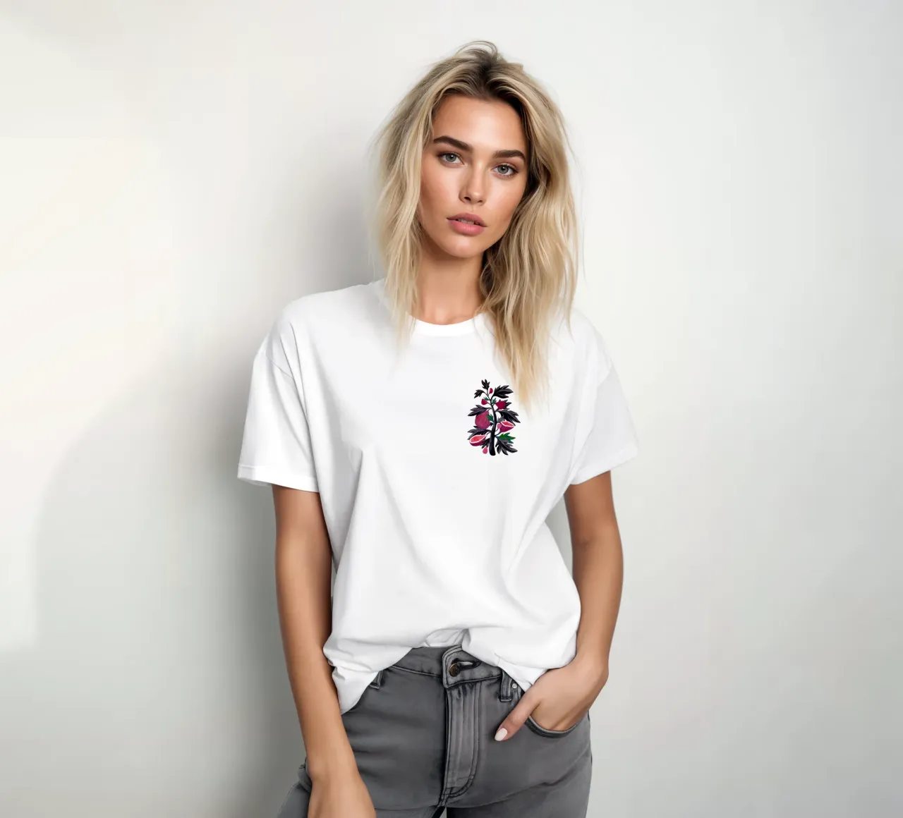 Giardino in fiamme - Albero di fico t-shirt da The Artcircle