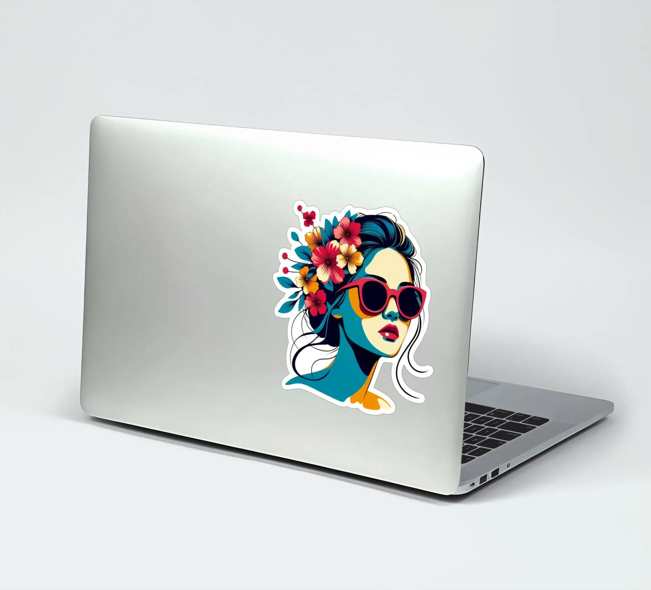 Summer Girl autocollant de Digital Naive