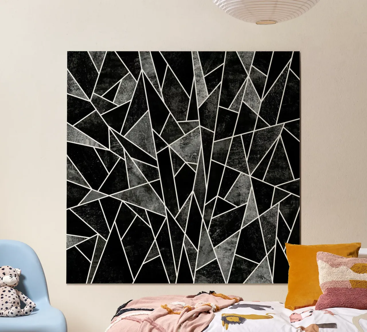 Shattered Black poster da Elisabeth Fredriksson