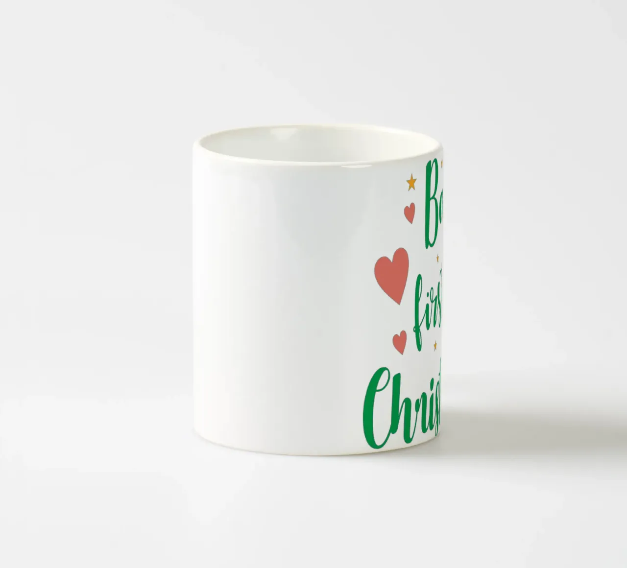 Baby's First Christmas tazza in ceramica da Dreamer10