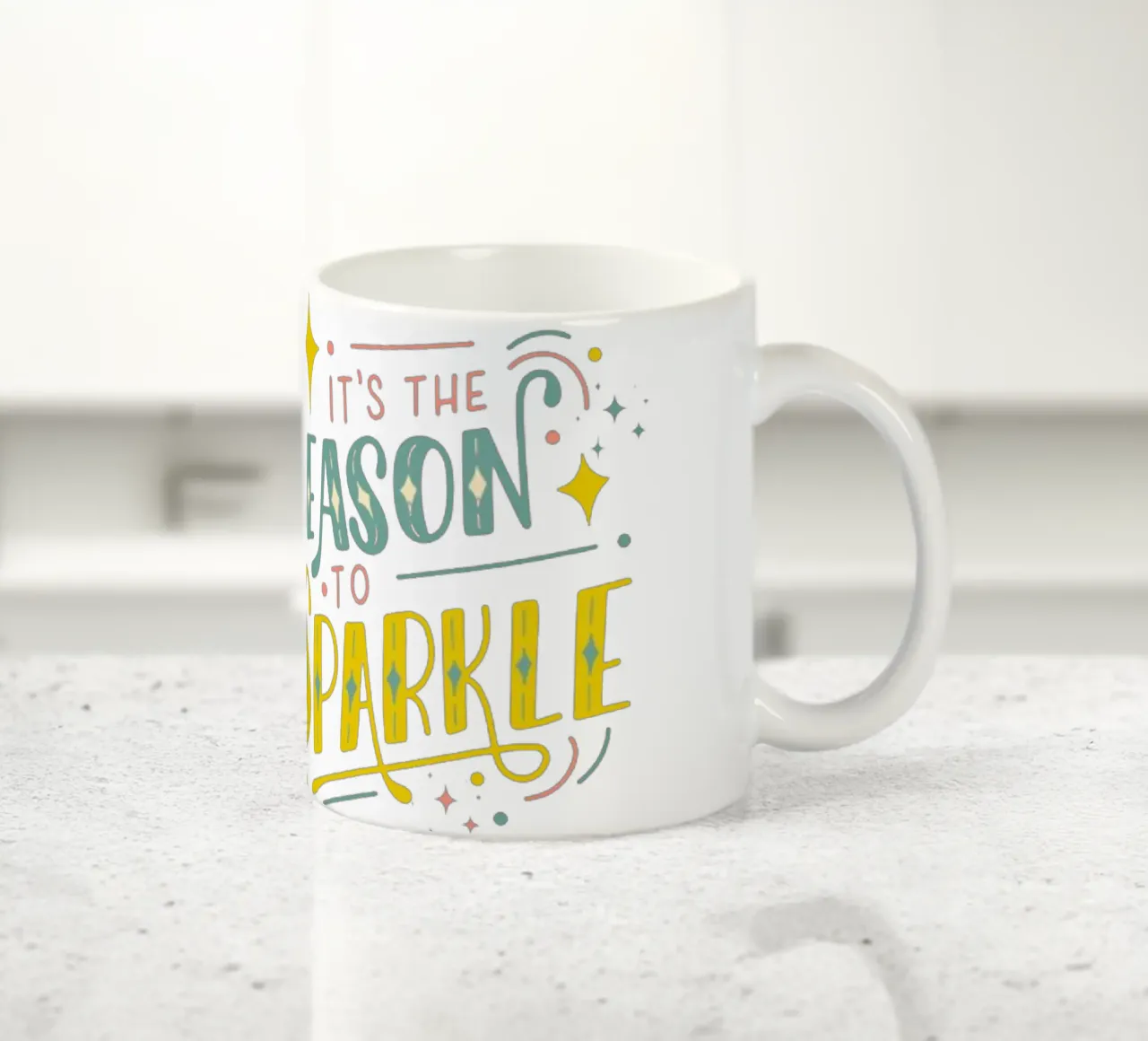 Season to Sparkle tazza in ceramica da Dreamer10