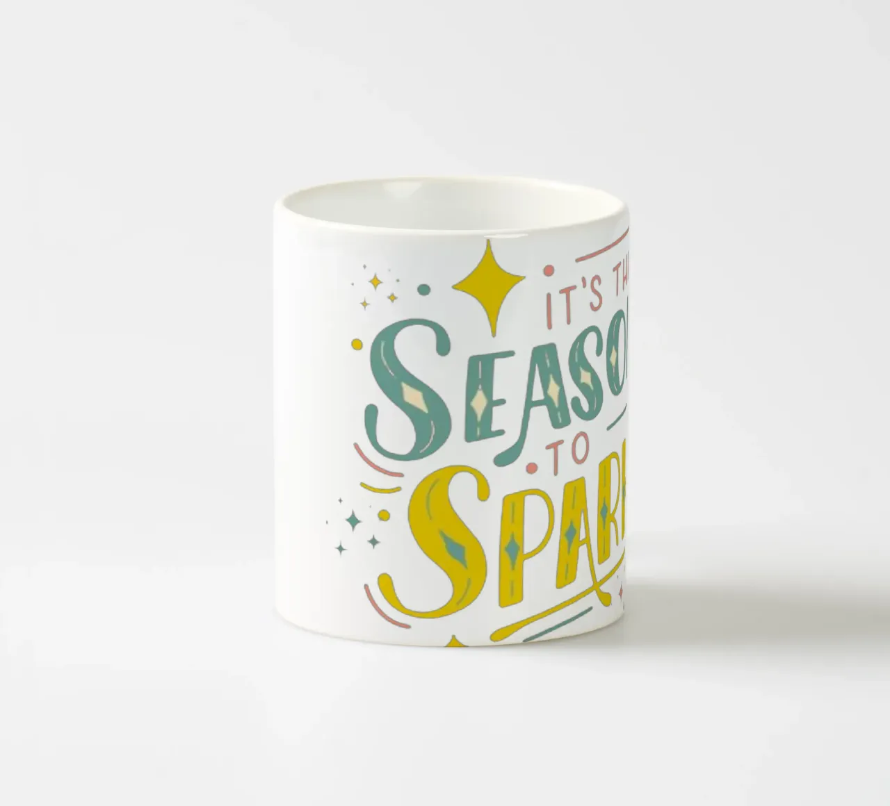 Season to Sparkle tazza in ceramica da Dreamer10