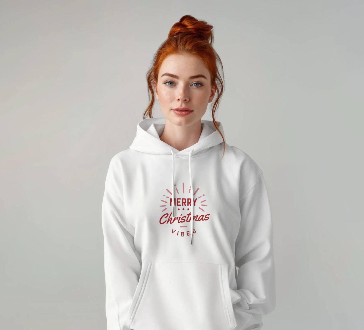 Merry Christmas Vibes felpa con cappuccio da Dreamer10
