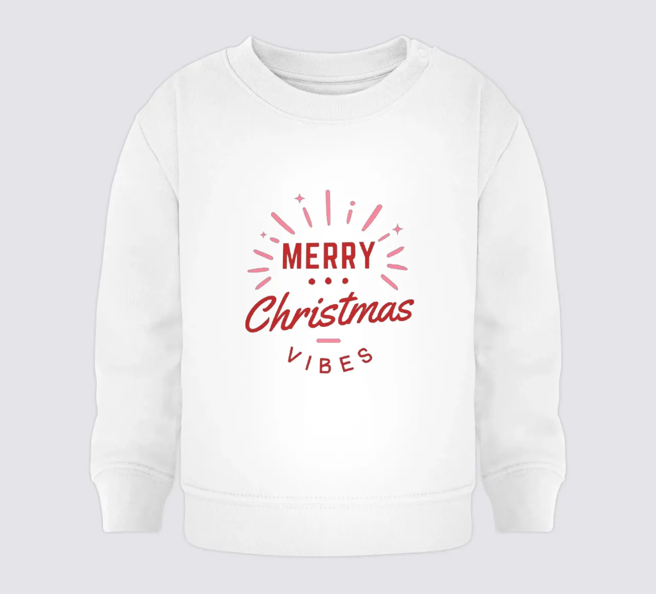 Merry Christmas Vibes sudadera de bebé de Dreamer10