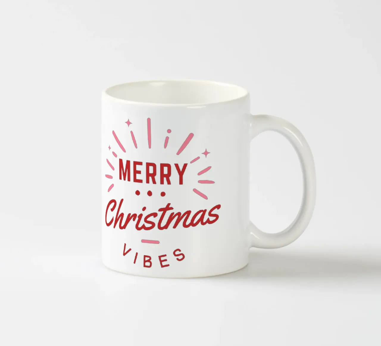 Merry Christmas Vibes tazza in ceramica da Dreamer10