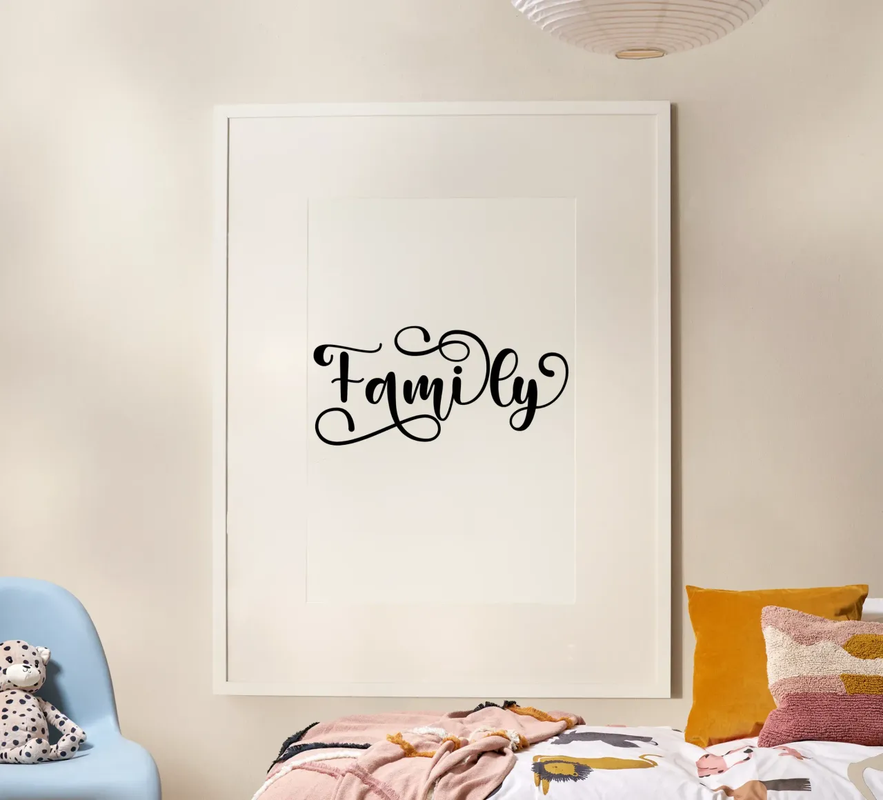Famiglia poster da Shark Printables