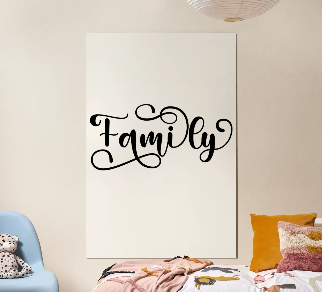 Famiglia poster da Shark Printables