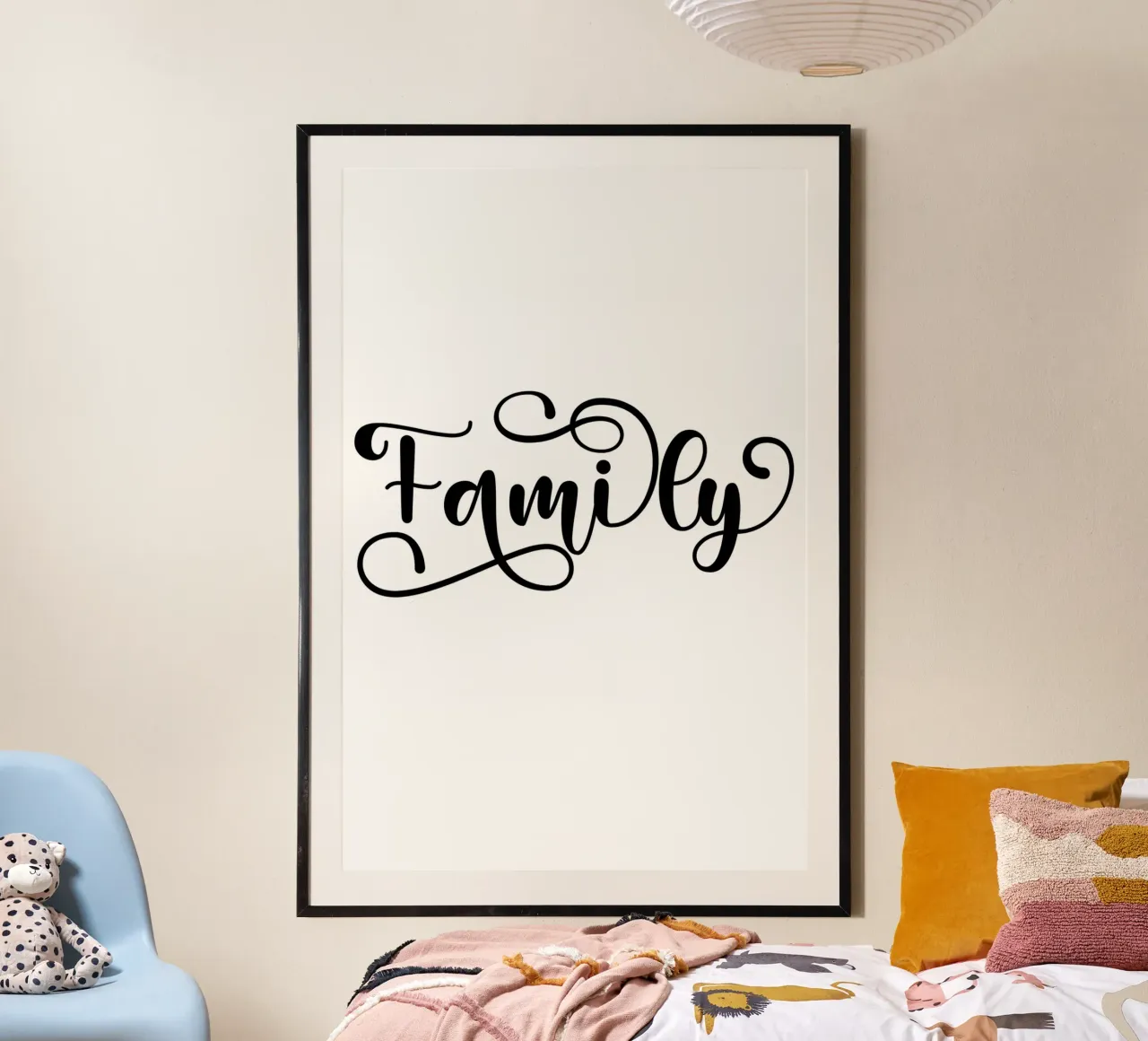 Famiglia poster da Shark Printables