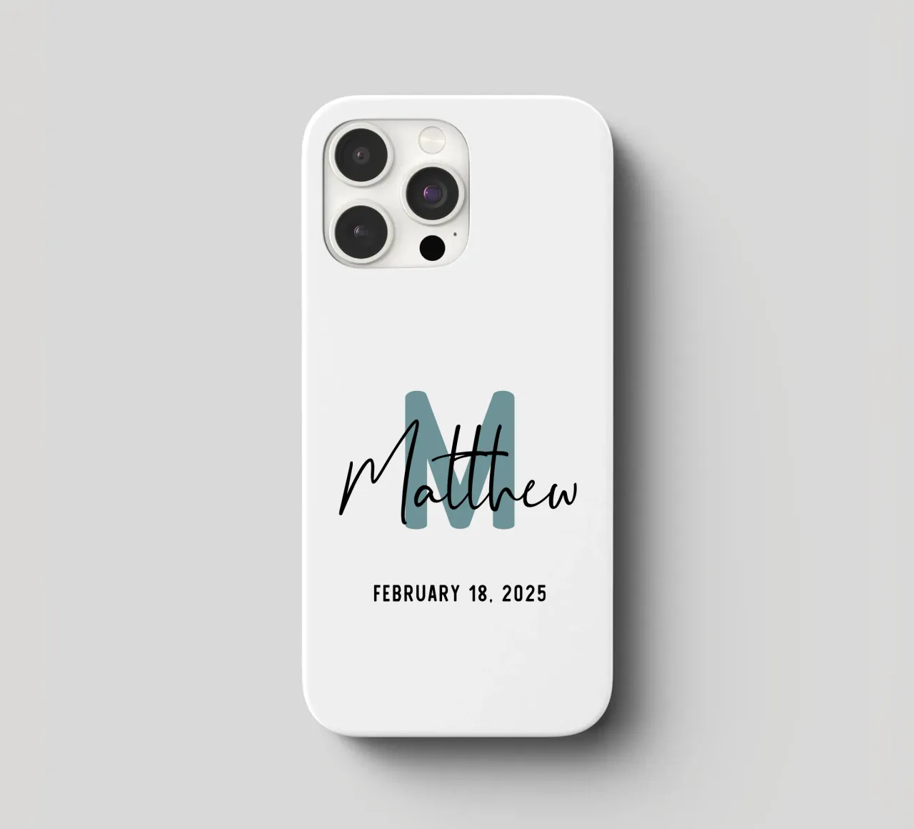 Personnalisé Nom initial personnalisé coque iphone de Shark Printables