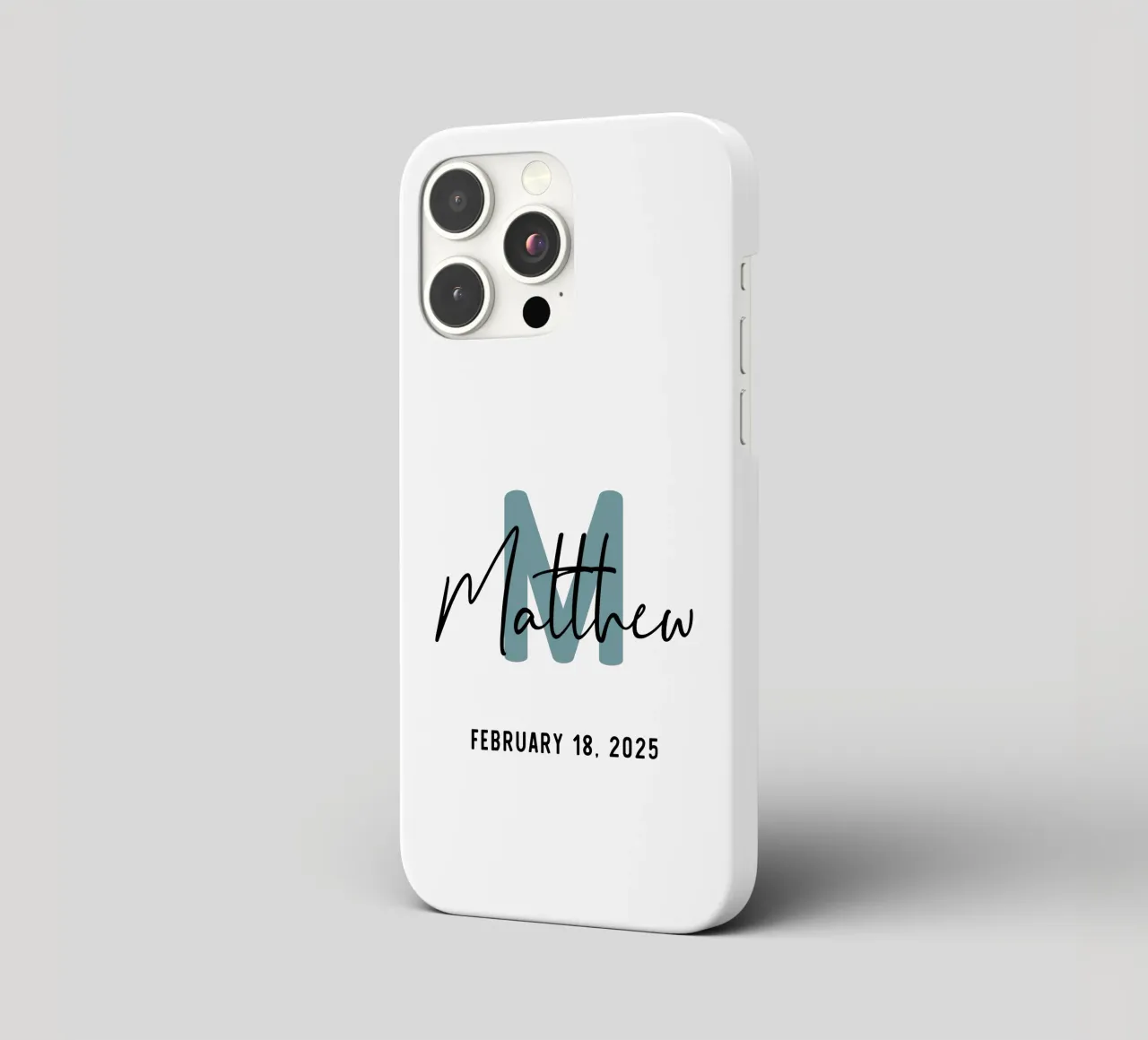 Personnalisé Nom initial personnalisé coque iphone de Shark Printables