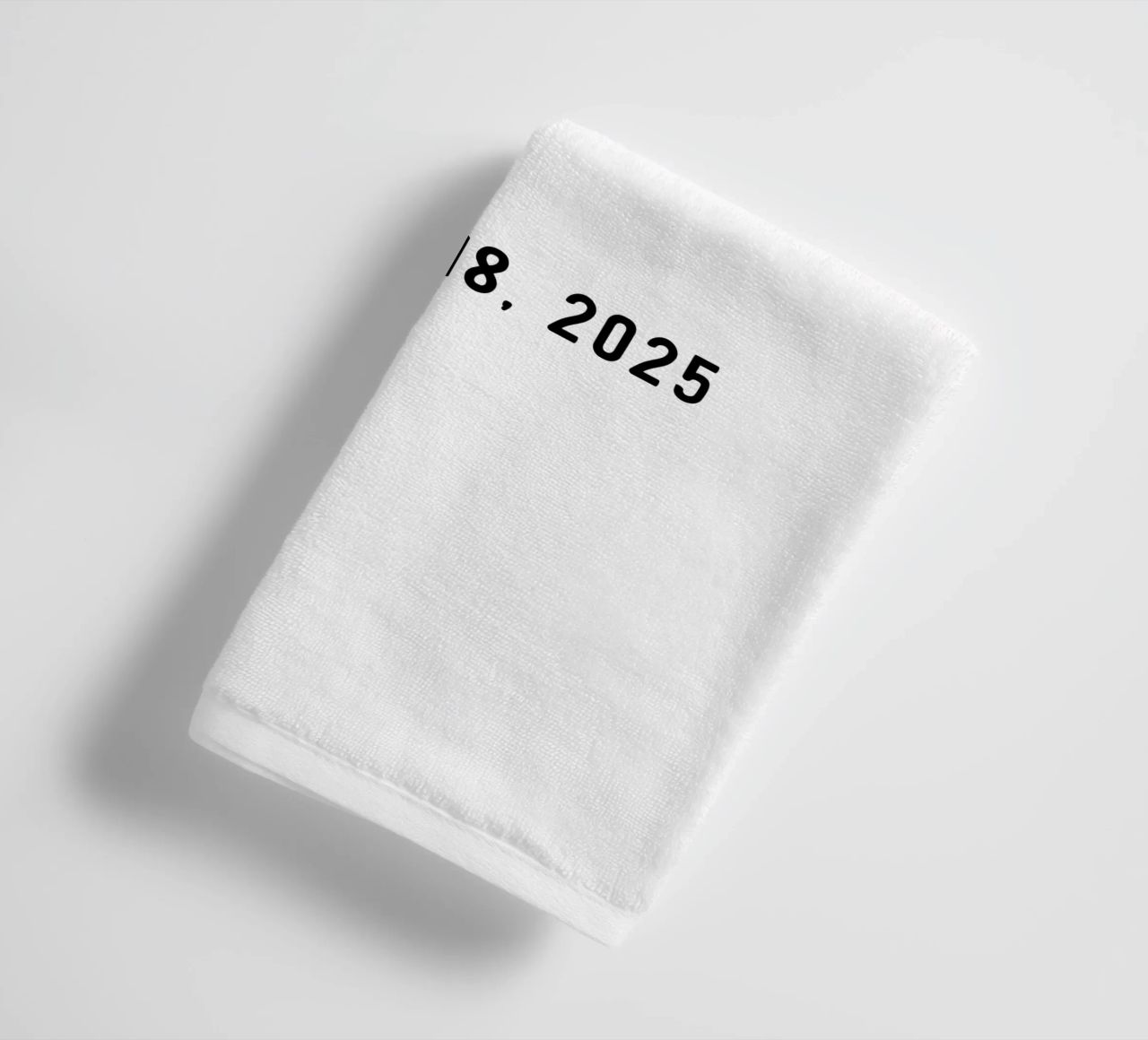Nome iniziale personalizzato asciugamano da bagno da Shark Printables