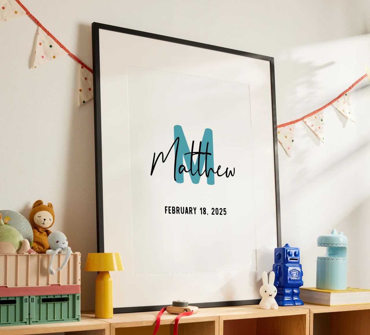 Personalized Custom Initial Name hahnemühle by Shark Printables