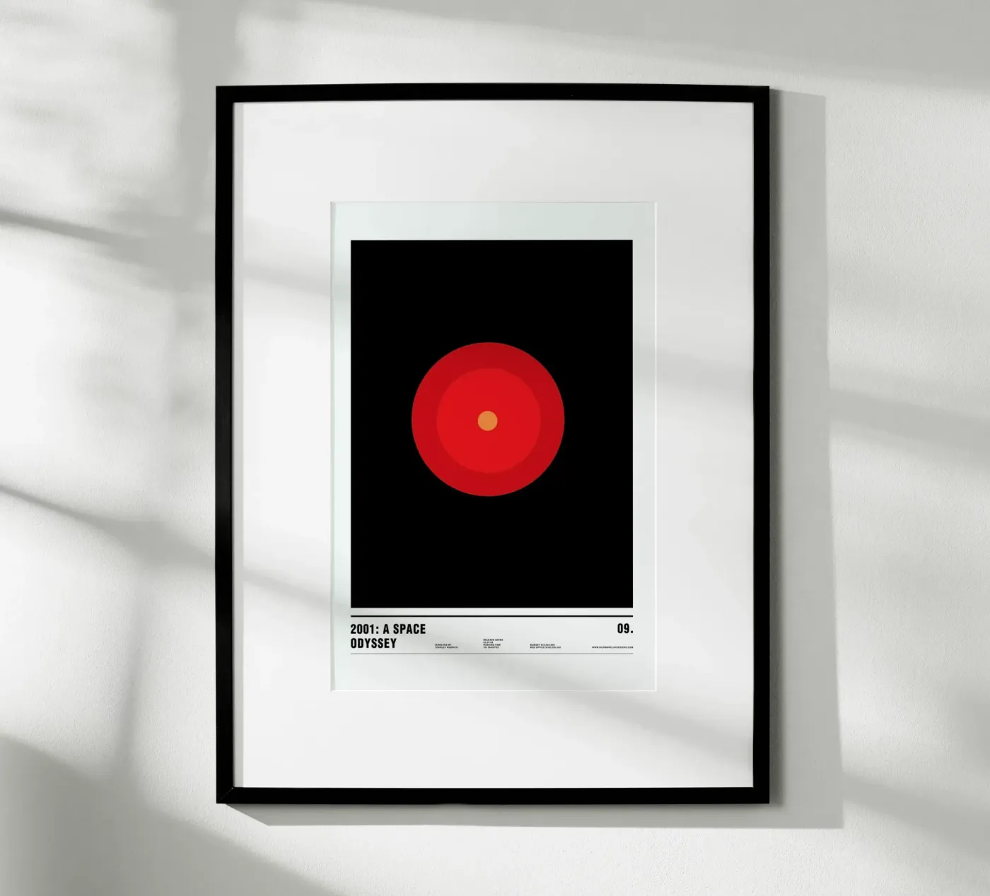2001 A Space Odyssey poster da Nick Barclay