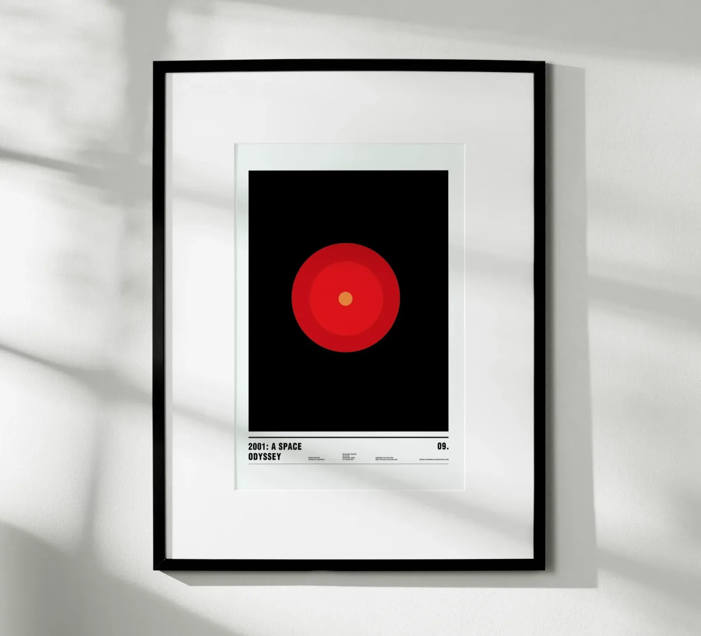 2001 A Space Odyssey poster da Nick Barclay