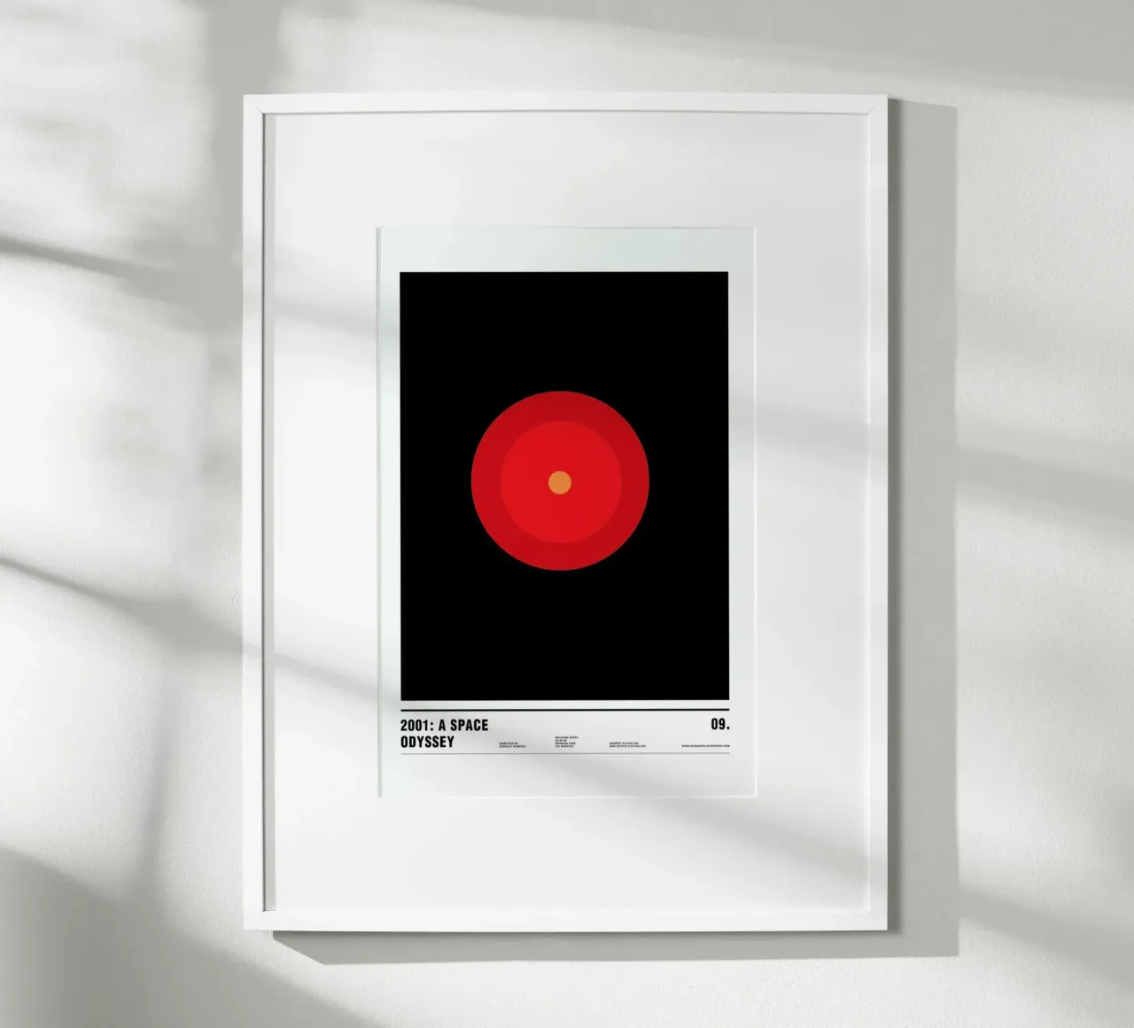 2001 A Space Odyssey poster da Nick Barclay