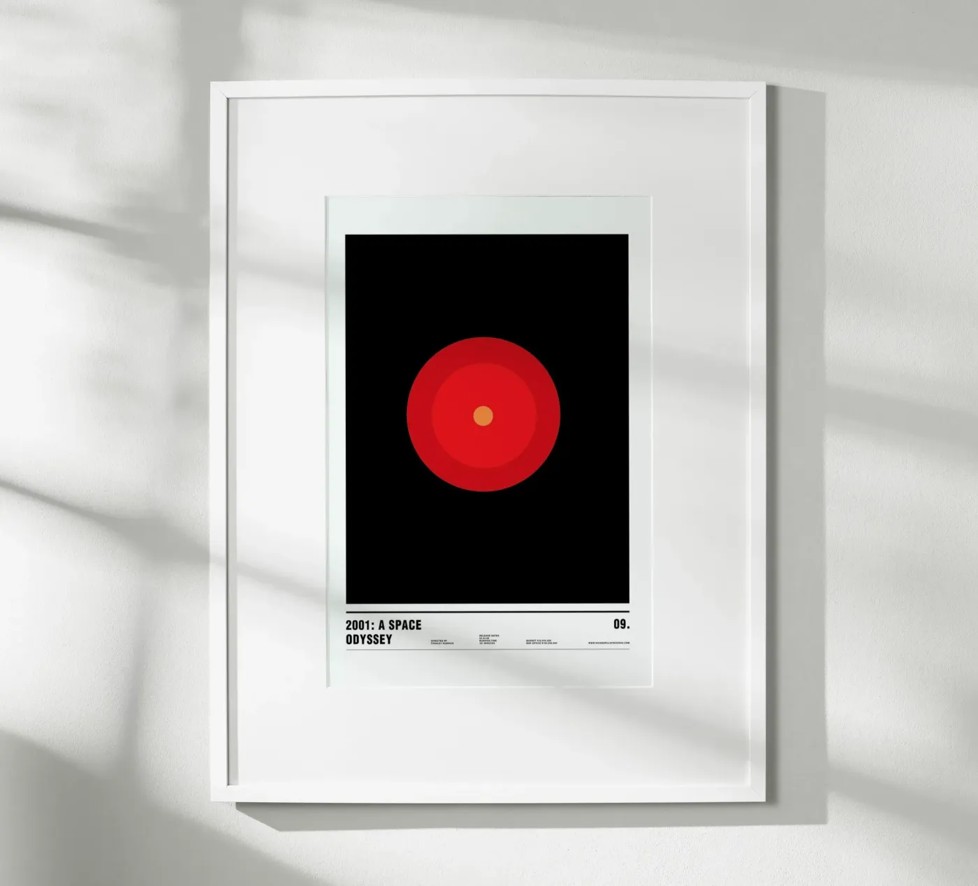2001 A Space Odyssey poster da Nick Barclay