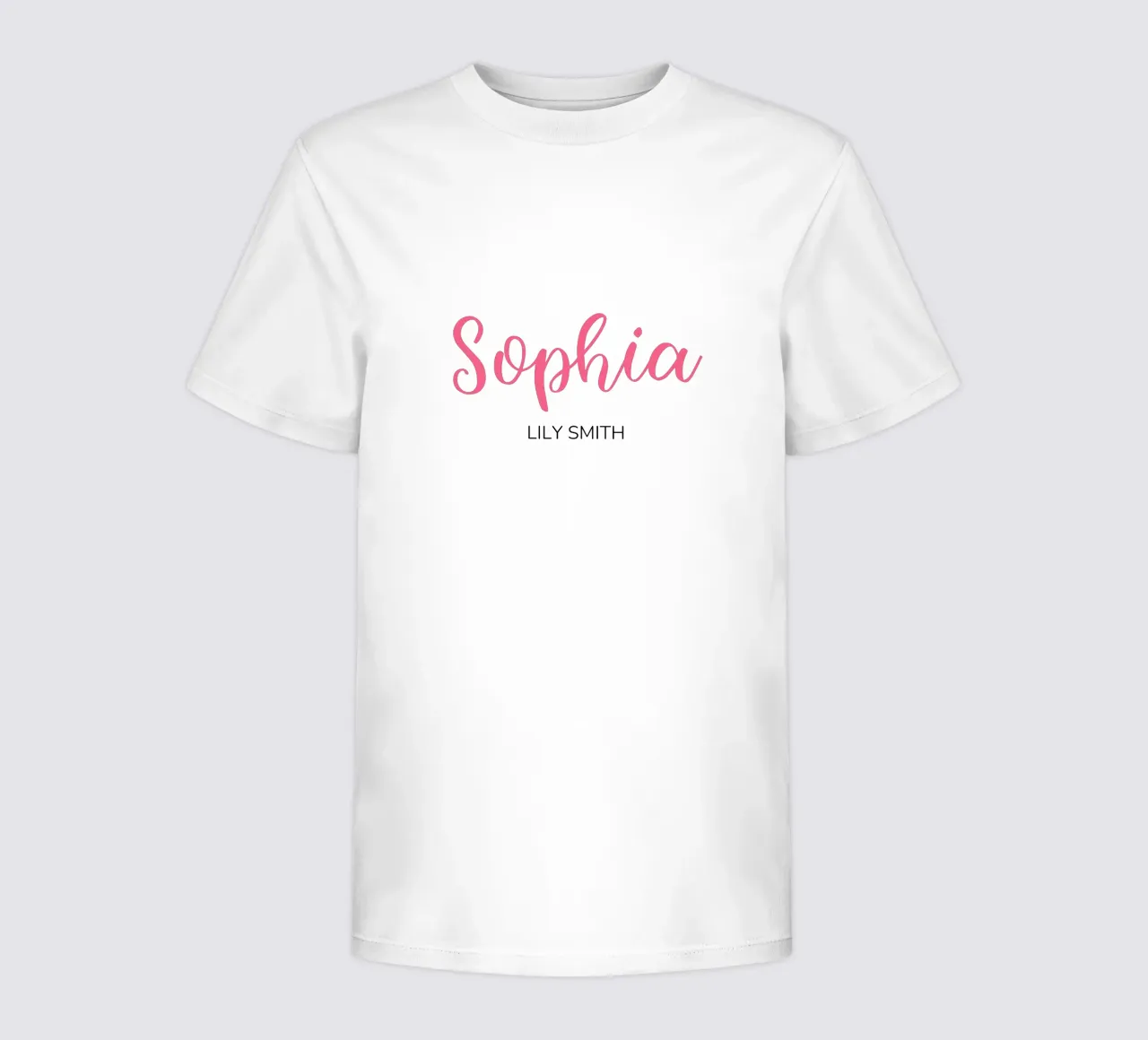 Personalized Custom Initial & Full Name kids t-shirt by Shark Printables