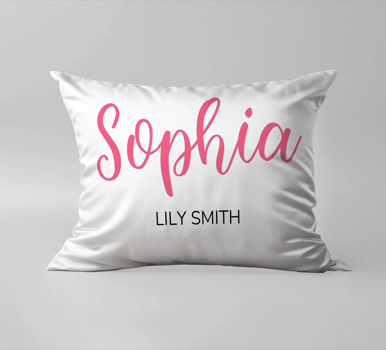 Personalized Custom Initial & Full Name decorative cushion by Shark Printables
