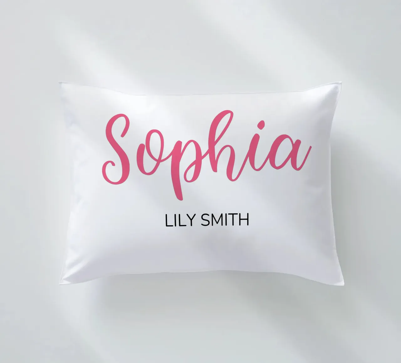 Personalized Custom Initial & Full Name decorative cushion by Shark Printables