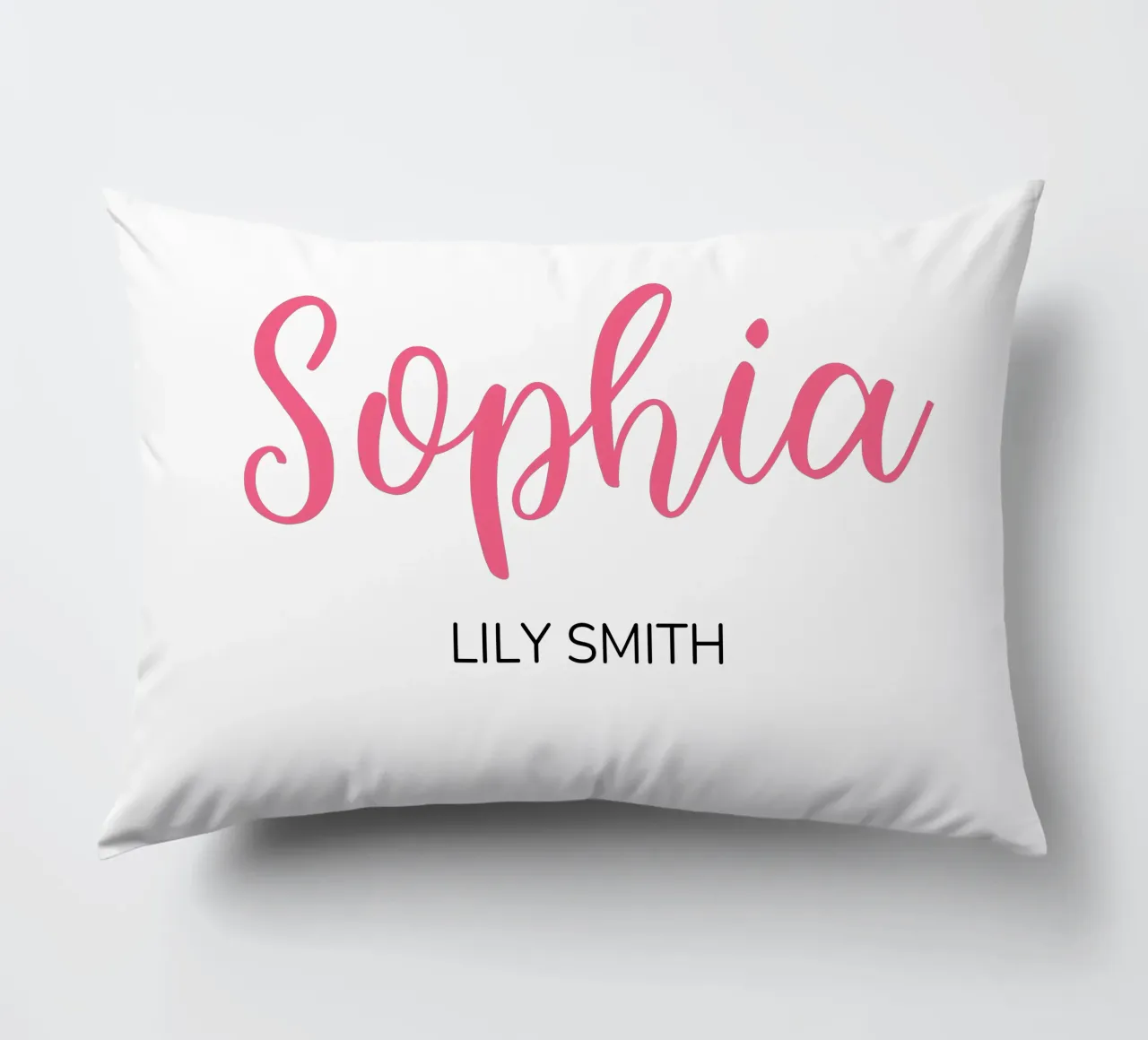 Personalized Custom Initial & Full Name decorative cushion by Shark Printables