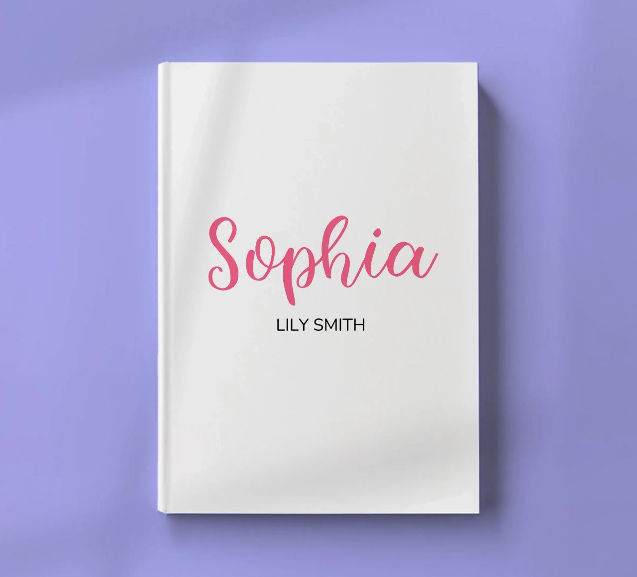 Personalized Custom Initial & Full Name notebook by Shark Printables