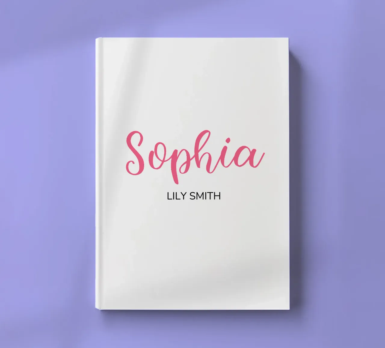 Personalized Custom Initial & Full Name notebook by Shark Printables