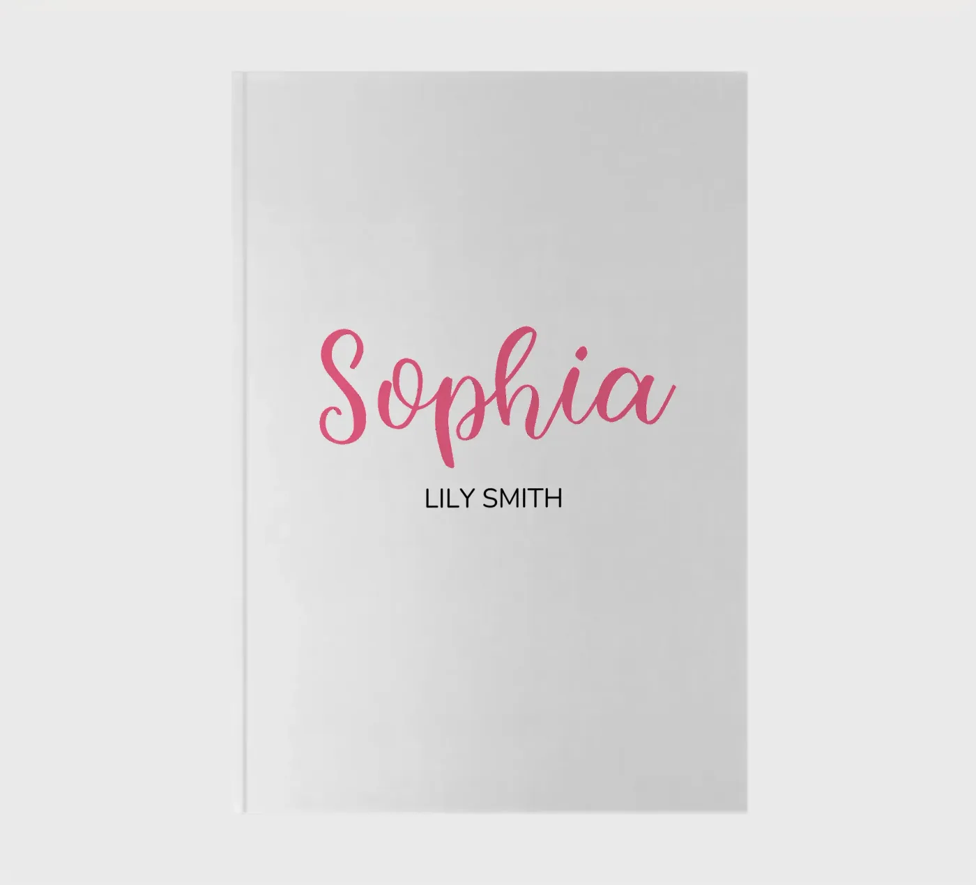 Personalized Custom Initial & Full Name notitieboek van Shark Printables
