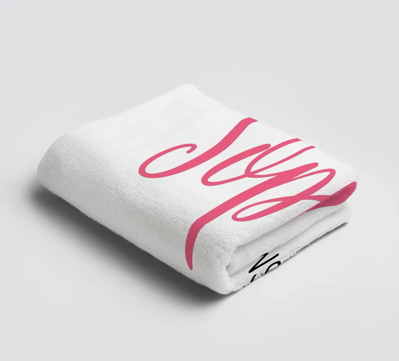 Personnalisé Initiales et nom complet serviette de bain de Shark Printables