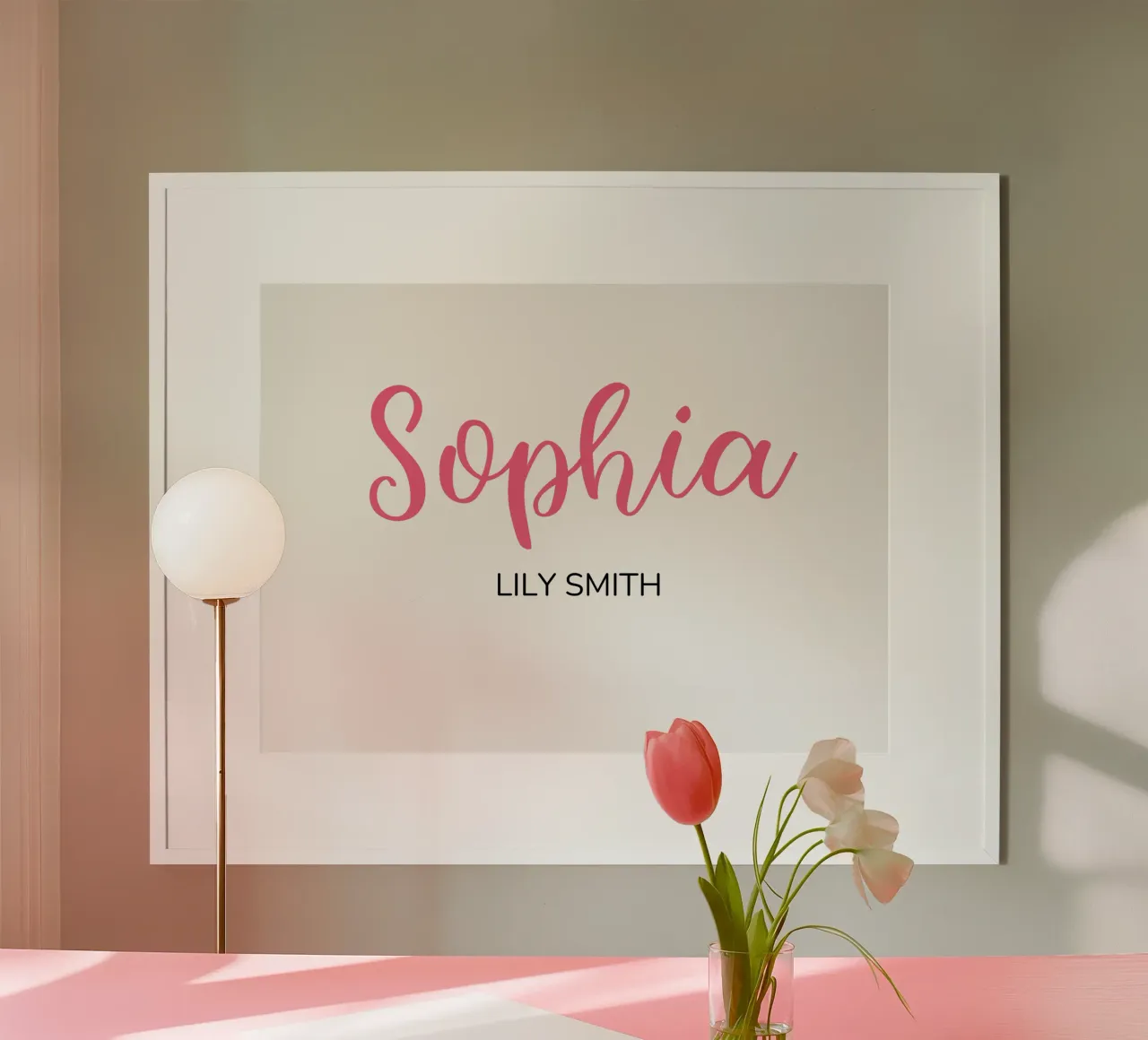 Personalisierte Initialen & vollständiger Name Hahnemühle von Shark Printables