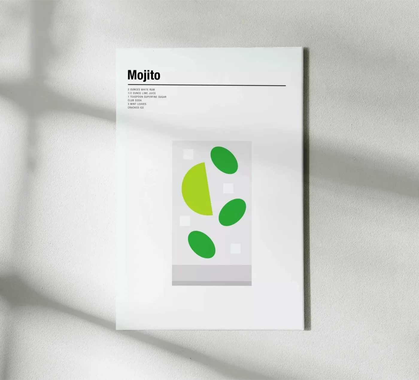 Mojito canvas by Nick Barclay