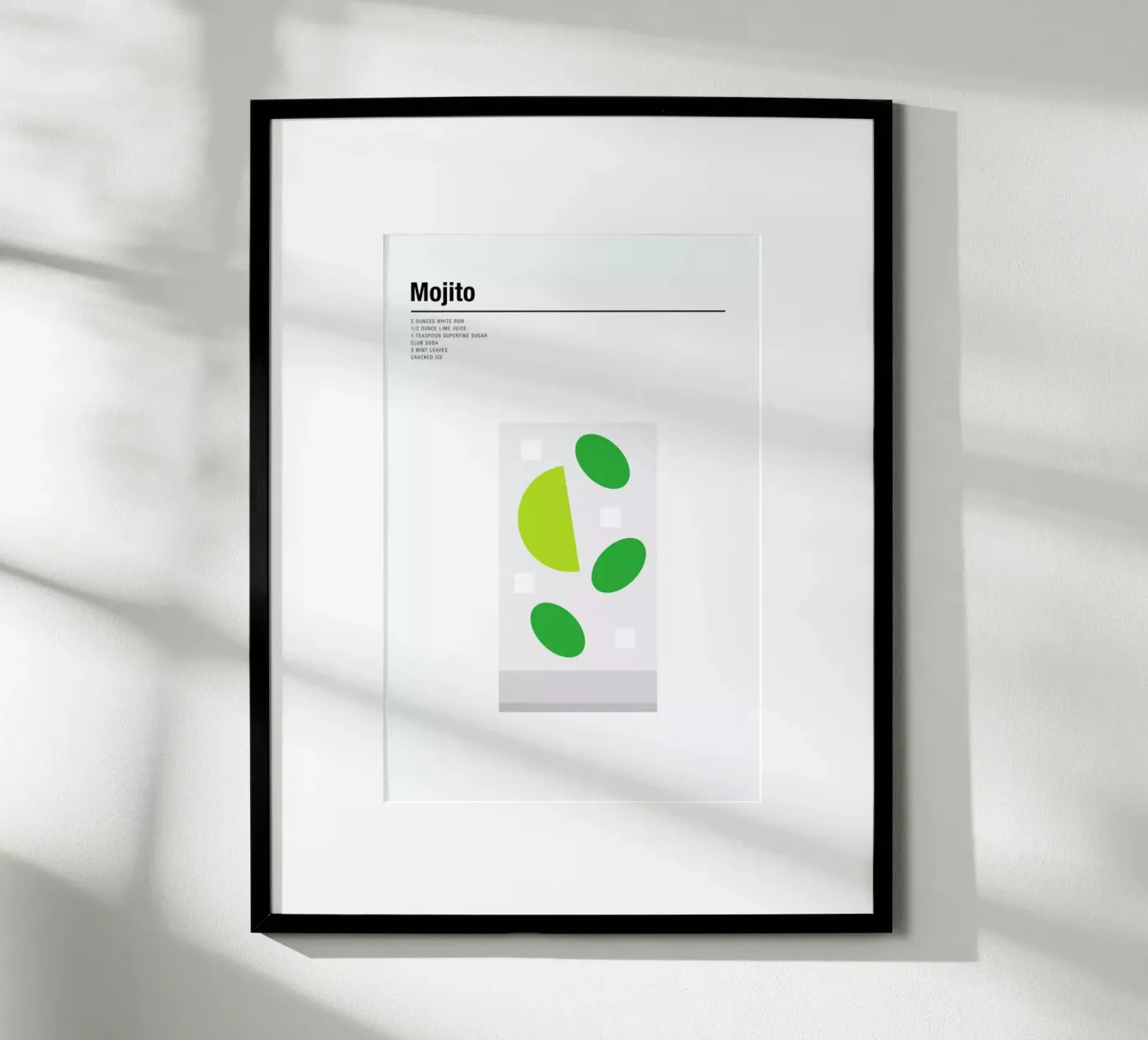Mojito poster by Nick Barclay