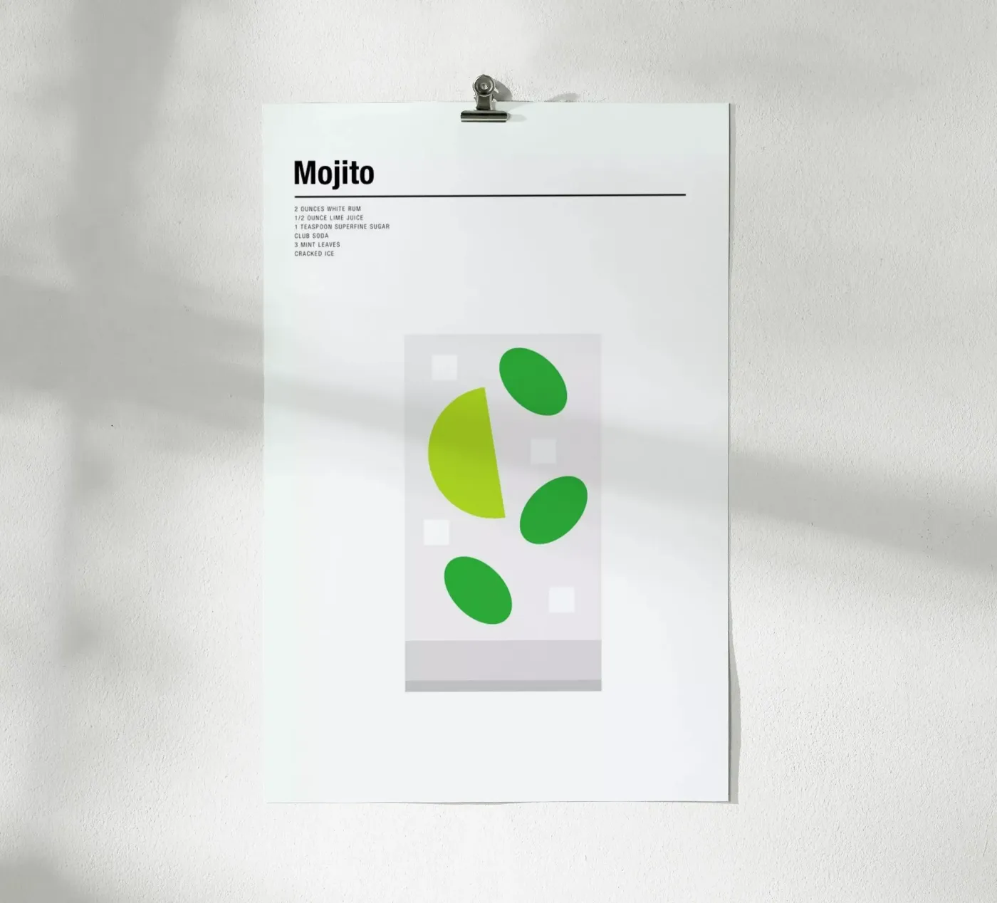 Mojito poster by Nick Barclay