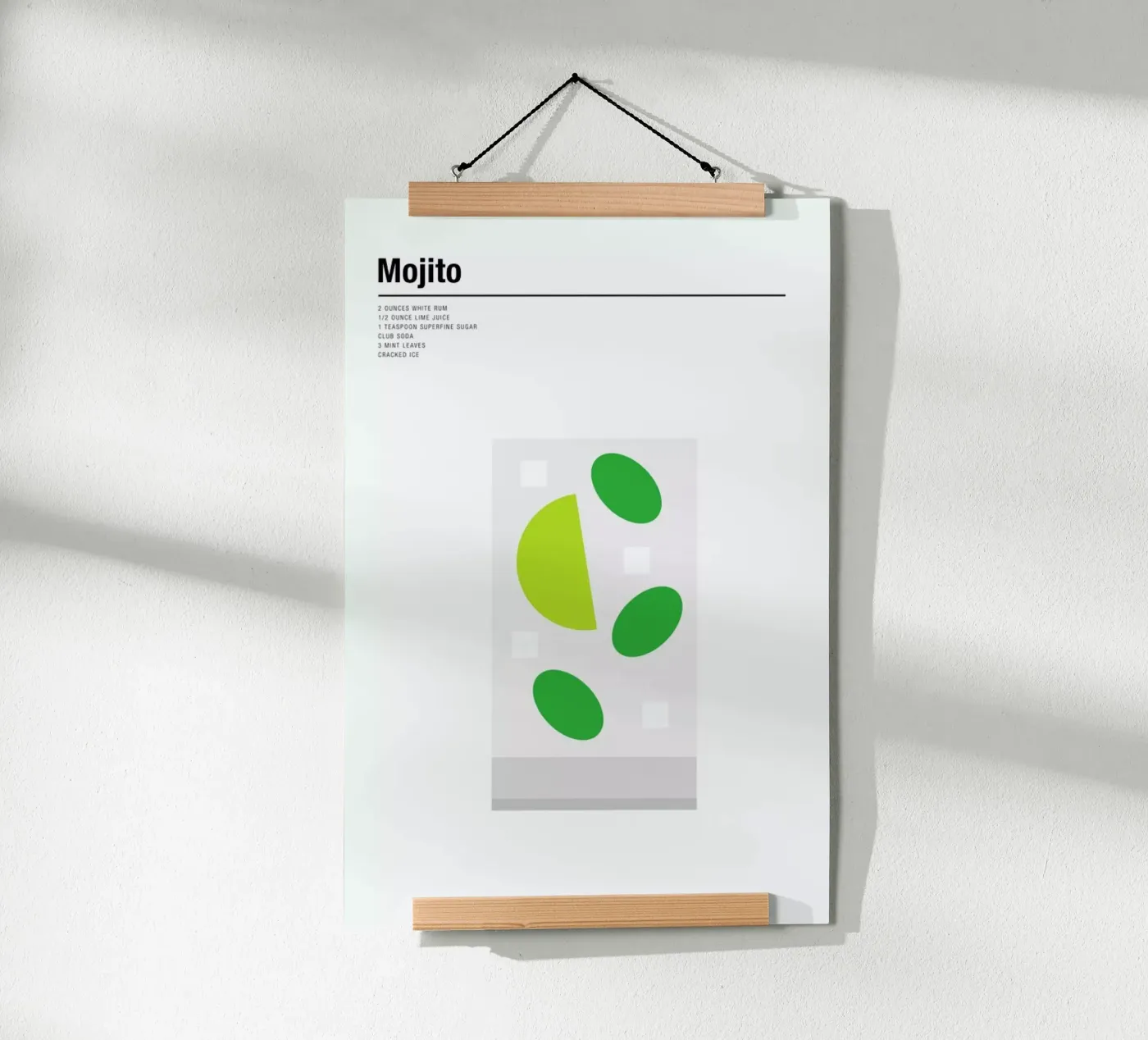 Mojito poster by Nick Barclay