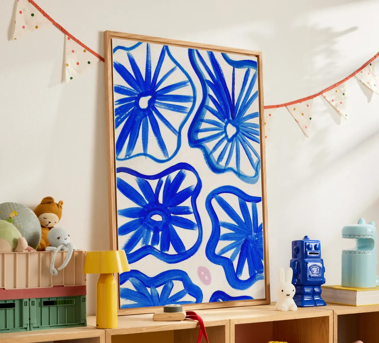 Blue abstract 1 plexiglass da Jasmyncheng