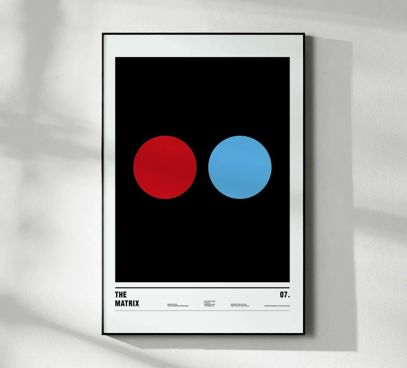 The Matrix plexiglass da Nick Barclay