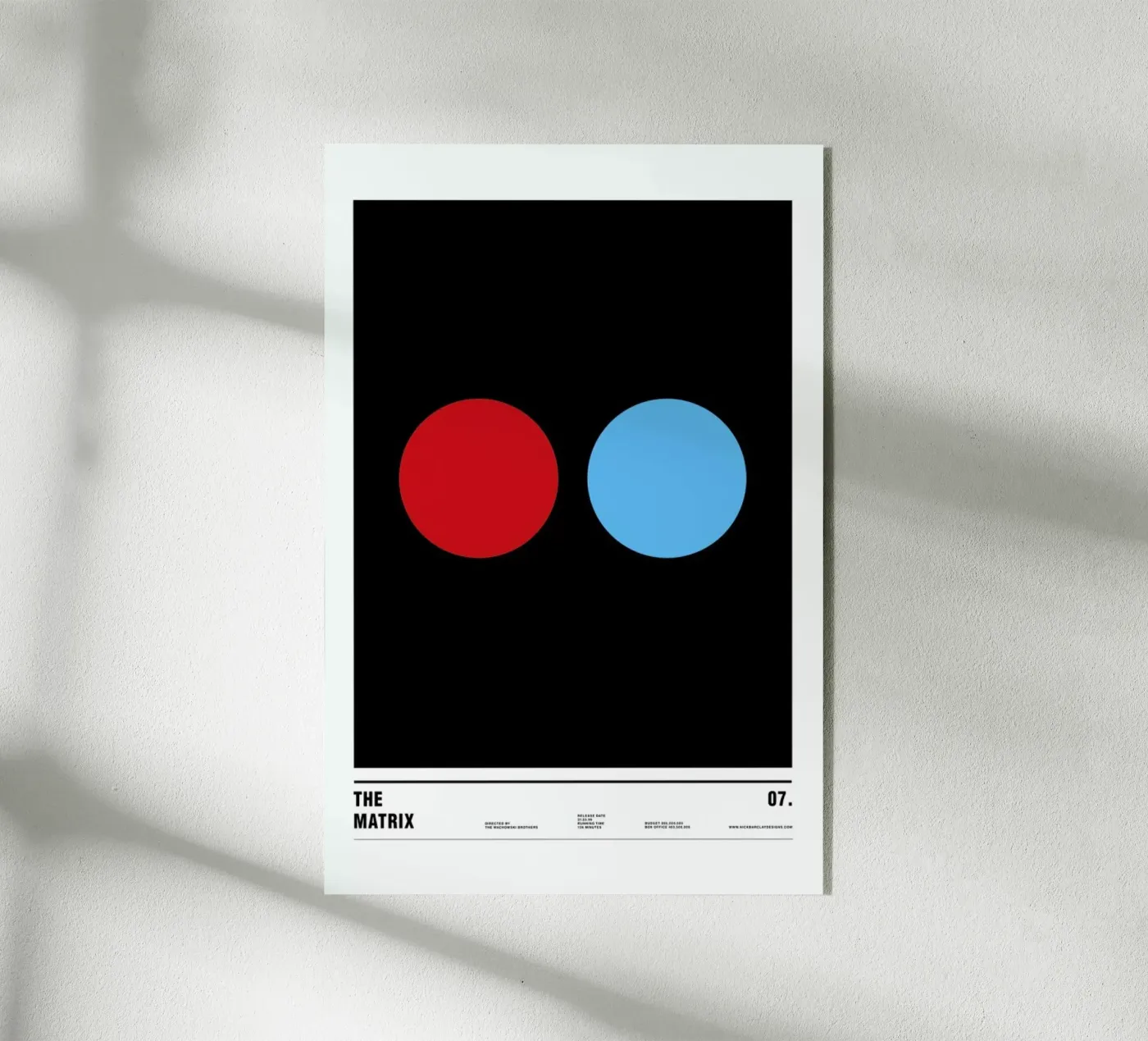 The Matrix plexiglass da Nick Barclay