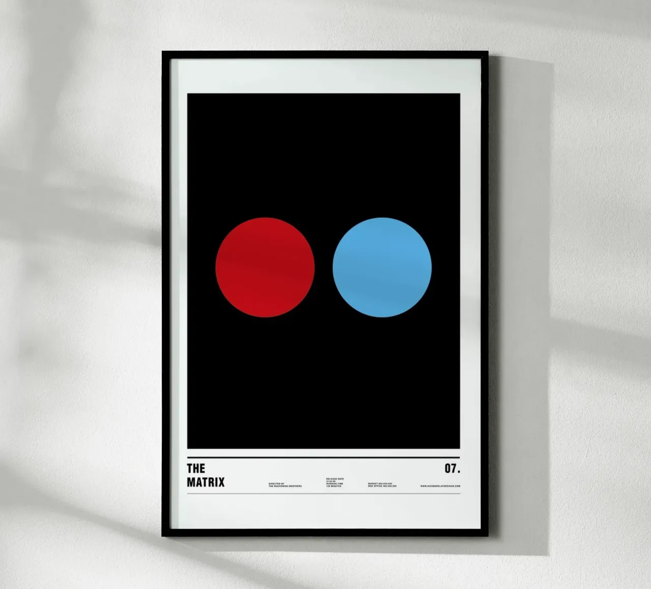 The Matrix poster da Nick Barclay