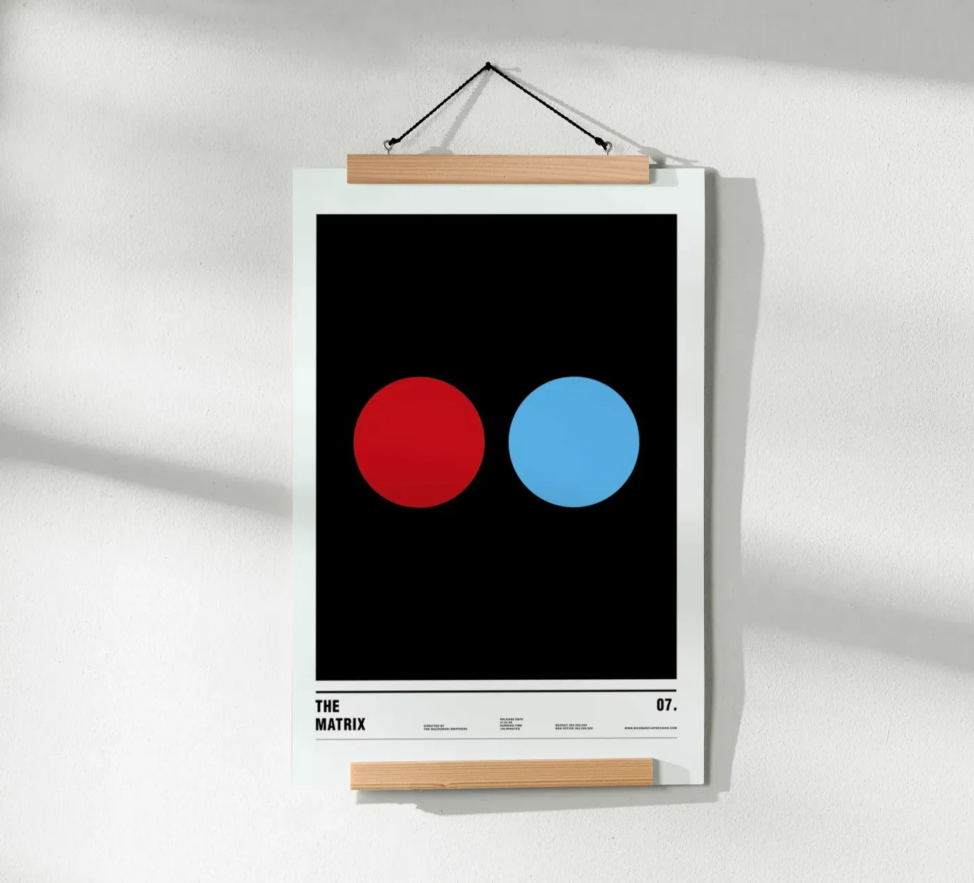 The Matrix poster by Nick Barclay