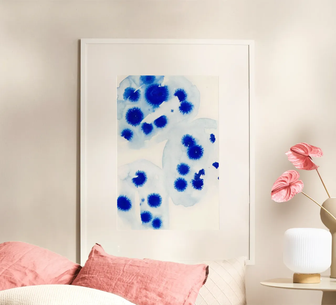 Blue Rain hahnemühle by Jasmyncheng